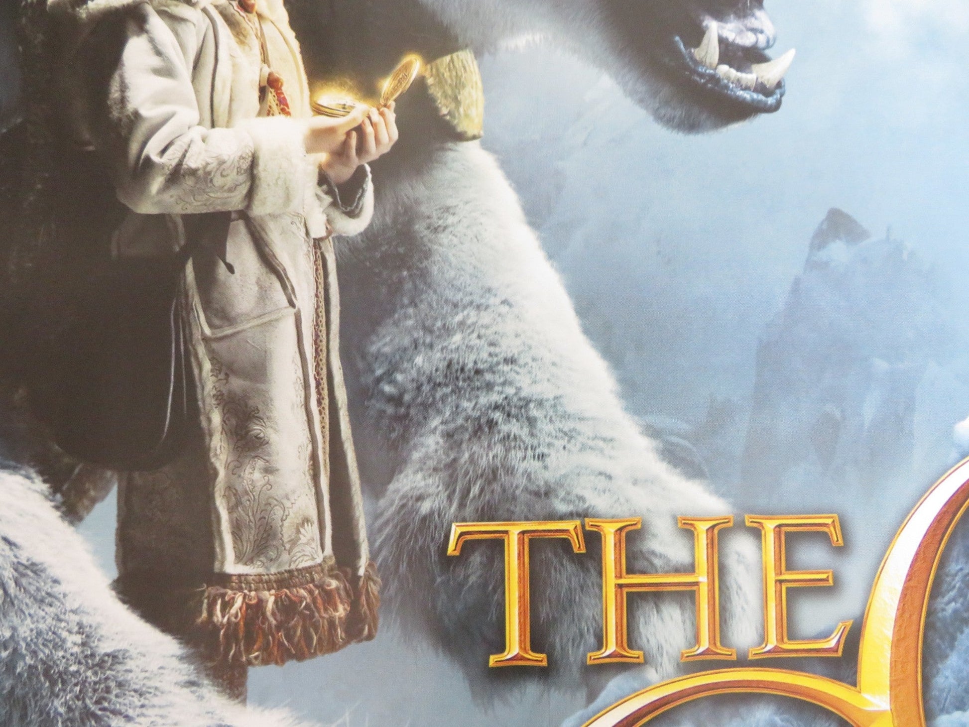 THE GOLDEN COMPASS UK QUAD ROLLED POSTER NICOLE KIDMAN DANIEL CRAIG 2007 Rendezvous Cinema Movie posters