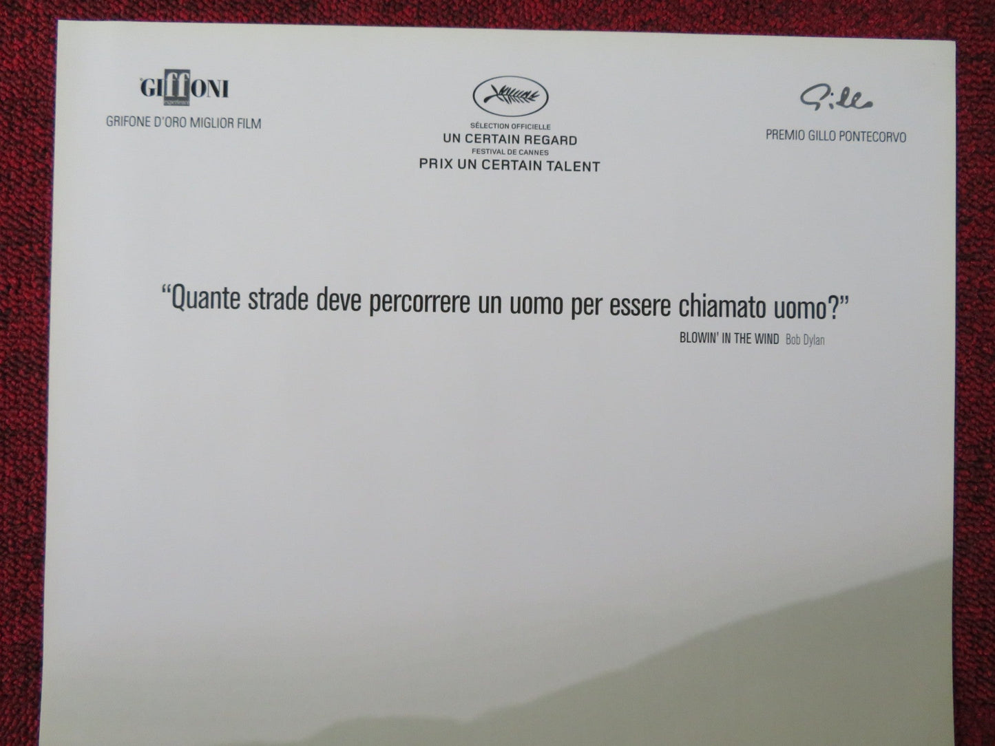 THE GOLDEN DREAM ITALIAN LOCANDINA POSTER BRANDON LOPEZ RODOLFO DOMINGUEZ 2013 Rendezvous Cinema Movie posters