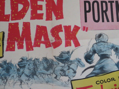 THE GOLDEN MASK US ONE SHEET POSTER VAN HEFLIN WANDA HENDRIX 1954 Movie posters