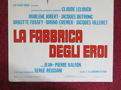 THE GOOD AND THE BAD ITALIAN LOCANDINA POSTER MARLENE JOBERT J. DUTRONC 1976 Rendezvous Cinema Movie posters