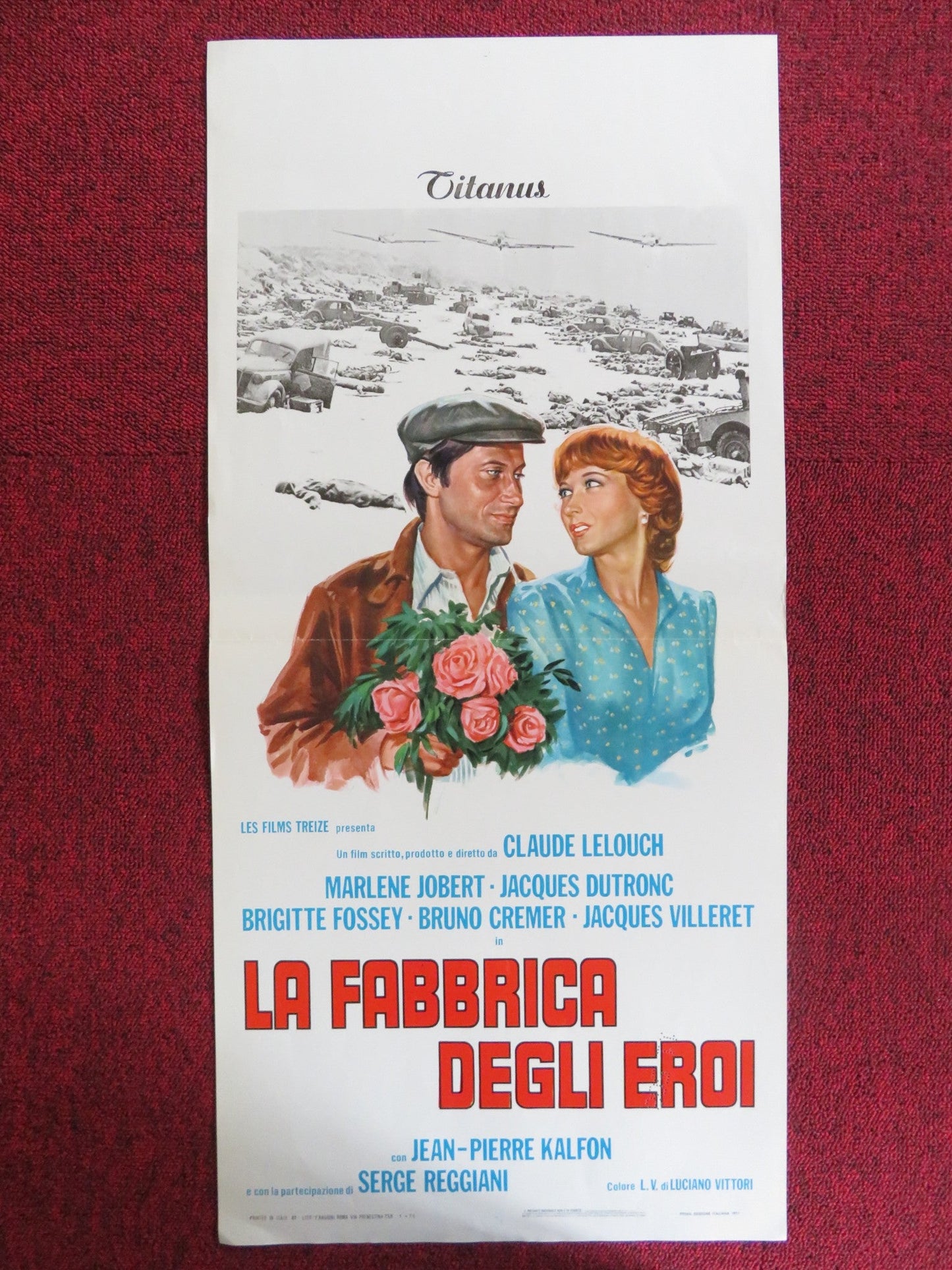 THE GOOD AND THE BAD ITALIAN LOCANDINA POSTER MARLENE JOBERT J. DUTRONC 1976 Rendezvous Cinema Movie posters