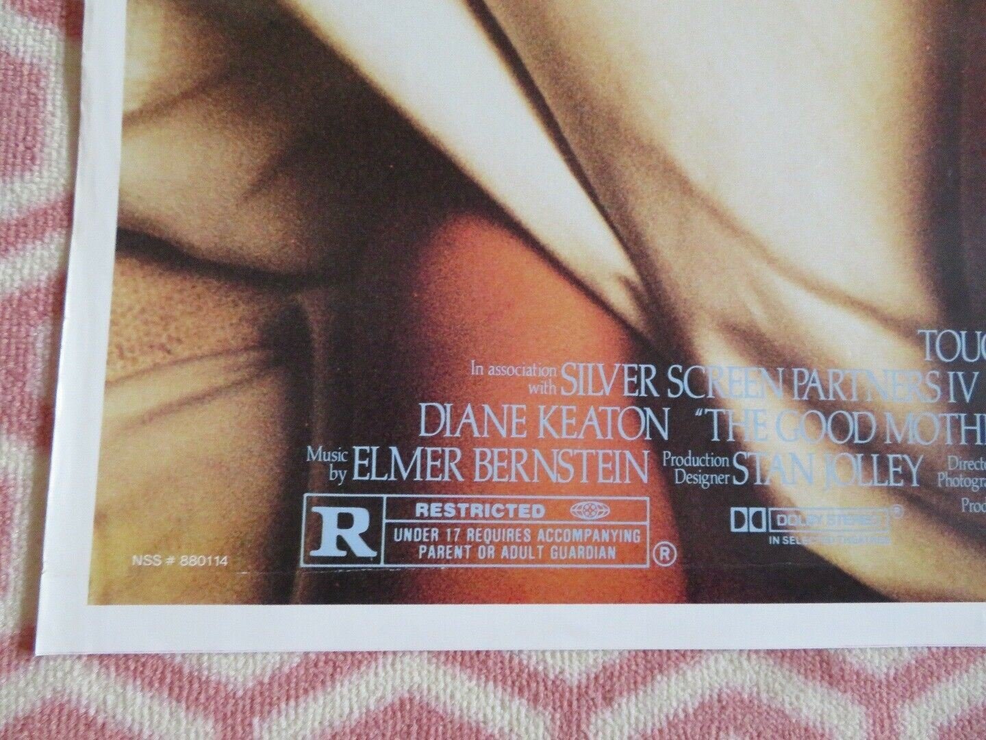 THE GOOD MOTHER US ONE SHEET POSTER DIANE KEATON 1988 Movie posters