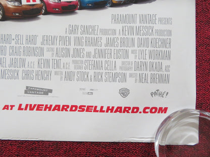 THE GOODS: LIVE HARD, SELL HARD UK QUAD (30"x 40") ROLLED POSTER J. PIVEN 2009 Rendezvous Cinema Movie posters