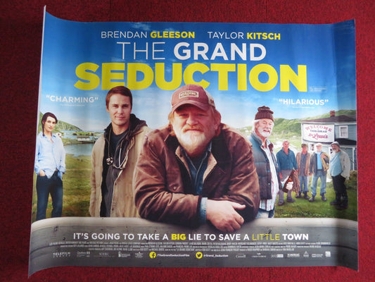 THE GRAND SEDUCTION UK QUAD (30"x 40") ROLLED POSTER BRENDAN GLEENSON 2013 Rendezvous Cinema Movie posters