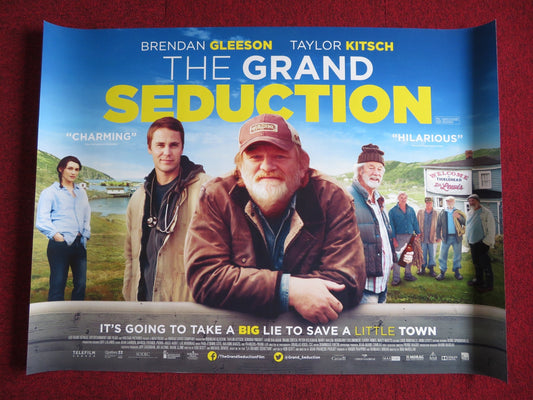 THE GRAND SEDUCTION UK QUAD (30"x 40") ROLLED POSTER BRENDAN GLEESON 2013 Rendezvous Cinema Movie posters