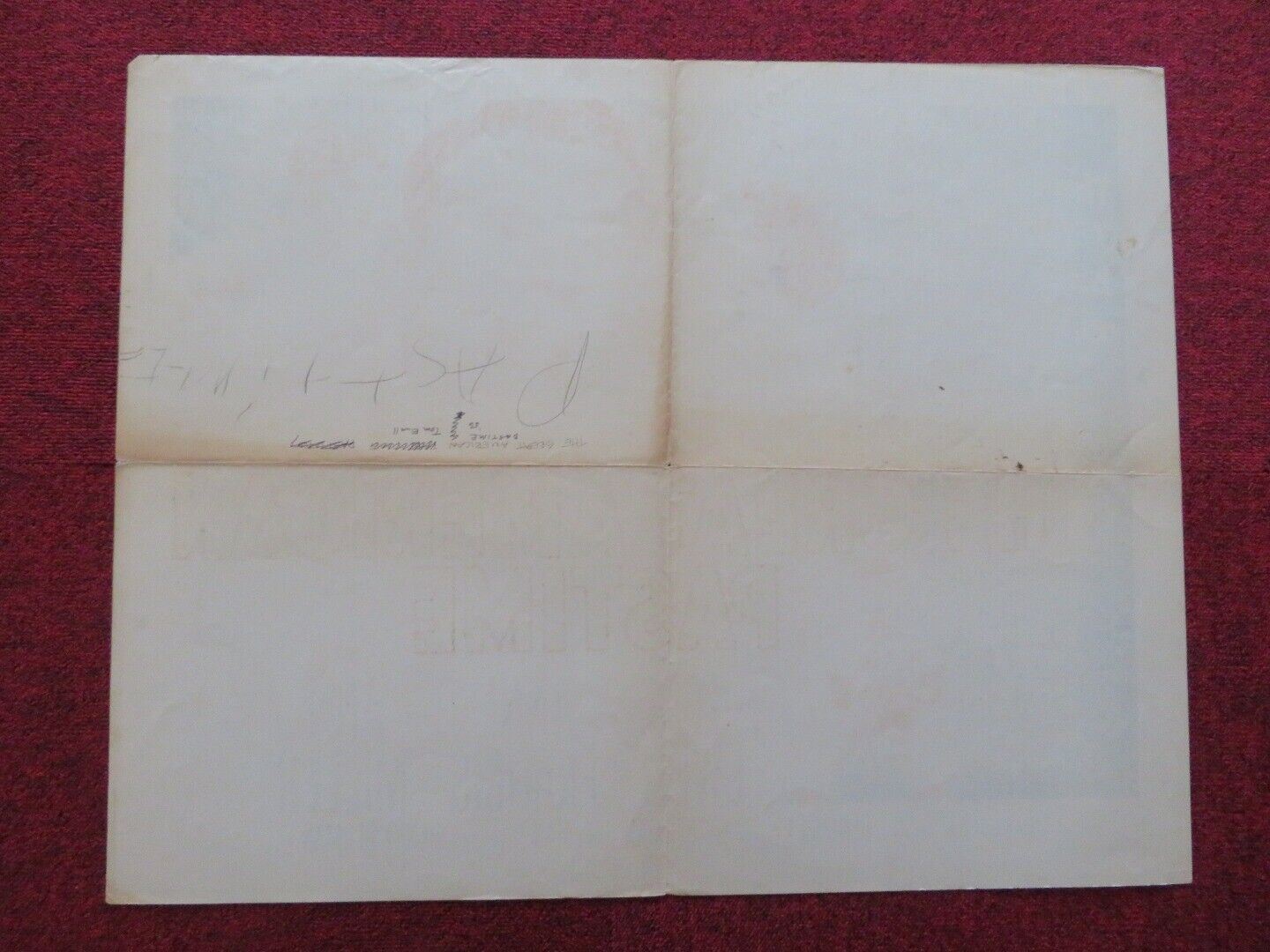 THE GREAT AMERICAN PASTIME US HALF SHEET (22"x 28") POSTER TOM EWELL 1956 Movie posters