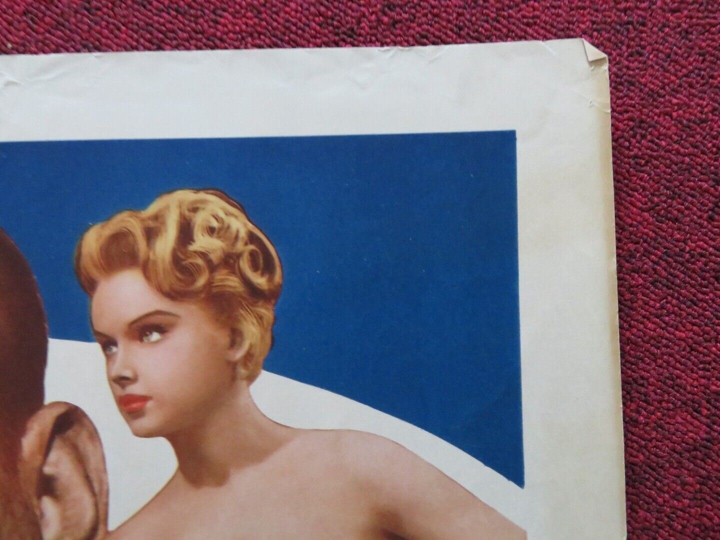 THE GREAT AMERICAN PASTIME US HALF SHEET (22"x 28") POSTER TOM EWELL 1956 Movie posters