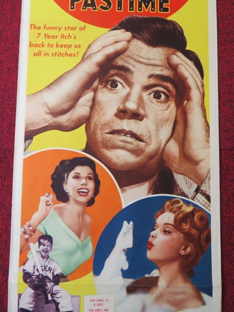 THE GREAT AMERICAN PASTIME US INSERT (14"x 36") POSTER TOM EWELL 1956 Movie posters