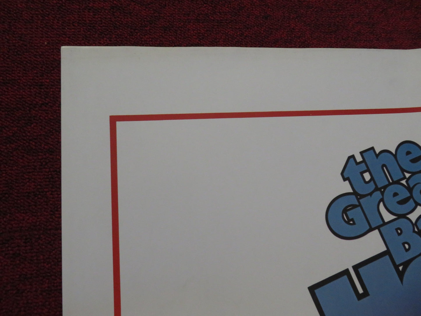 THE GREAT BANK HOAX FOLDED US ONE SHEET POSTER RICHARD BASEHEART NED BEATTY 1979 Rendezvous Cinema Movie posters