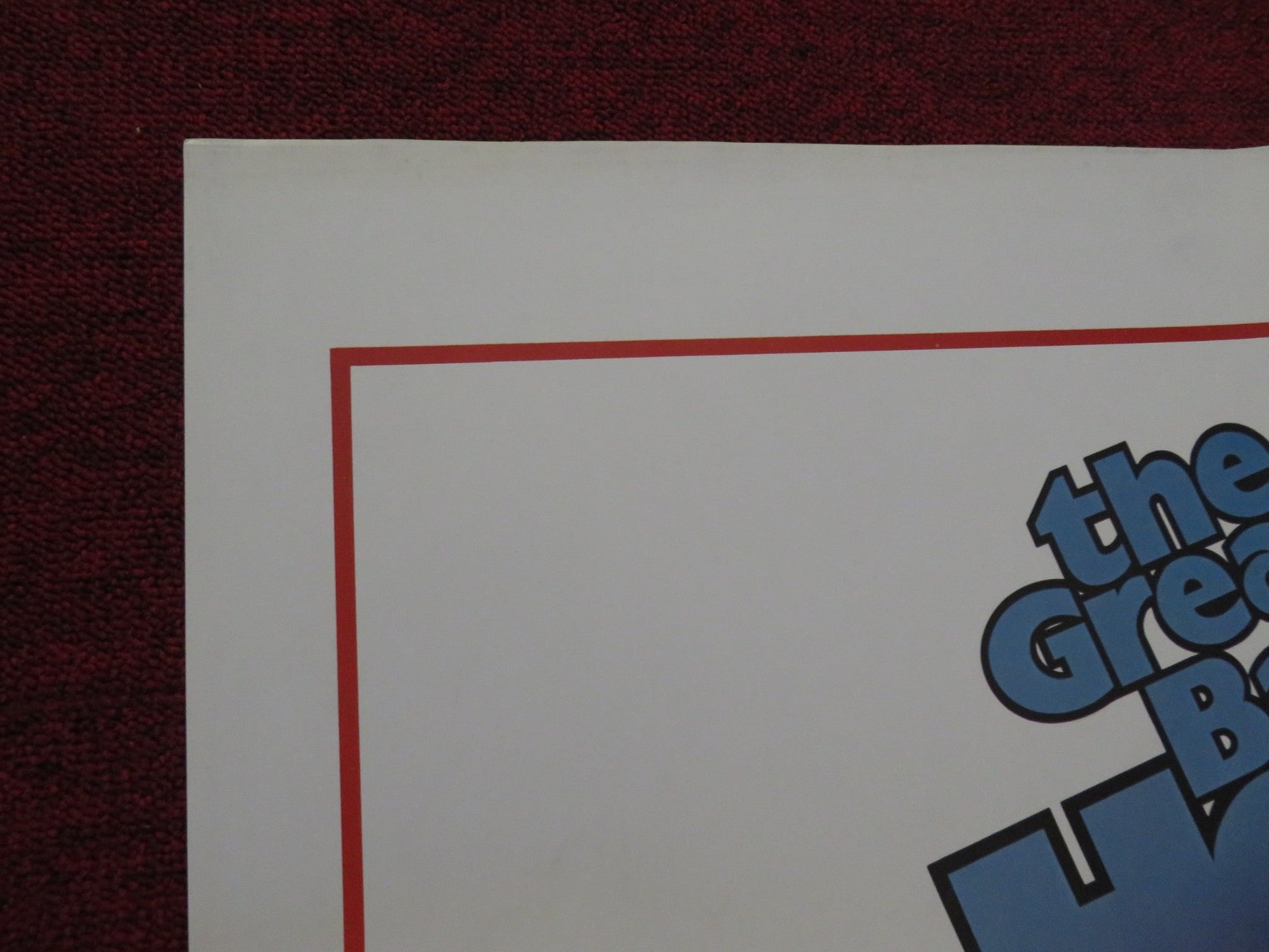 THE GREAT BANK HOAX FOLDED US ONE SHEET POSTER RICHARD BASEHEART NED BEATTY 1979 Rendezvous Cinema Movie posters