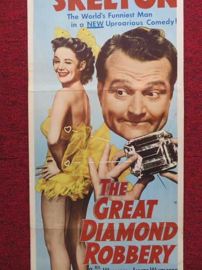 THE GREAT DIAMOND ROBBERY US INSERT (14"x 36") POSTER RED SKELTON 1953 - Rendezvous Cinema