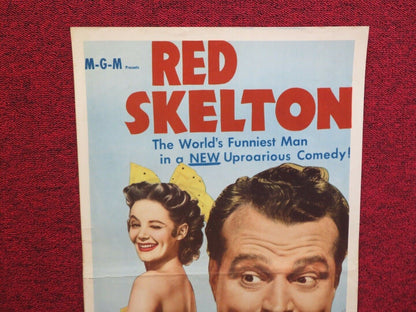 THE GREAT DIAMOND ROBBERY US INSERT (14"x 36") POSTER RED SKELTON 1953 - Rendezvous Cinema