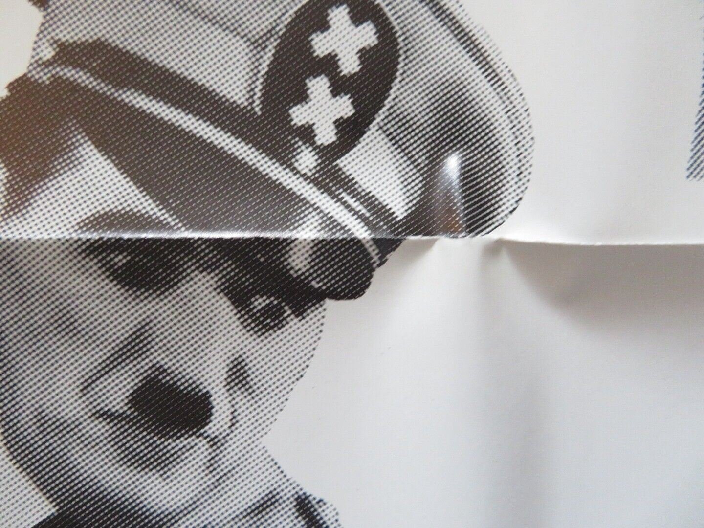 THE GREAT DICTATOR & MODERN TIMES DOUBLE BILL FOLDED US ONE SHEET POSTER 70/80's Movie posters