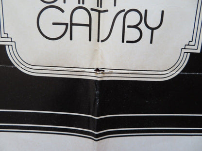 THE GREAT GATSBY FOLDED SPANISH ONE SHEET POSTER ROBERT REDFORD MIA FARROW Movie posters
