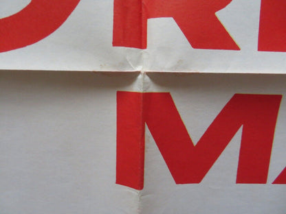 THE GREAT MAN FOLDED US ONE SHEET POSTER JOSE FERRER DEAN JAGGER 1957 Movie posters