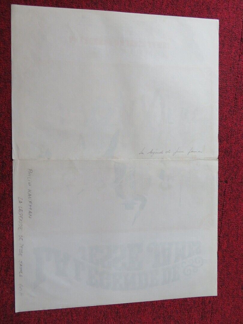 THE GREAT NORTHFIELD MINNESOTA RAID FRENCH (16"x 22.5") POSTER ROBERT DUVALL - Rendezvous Cinema