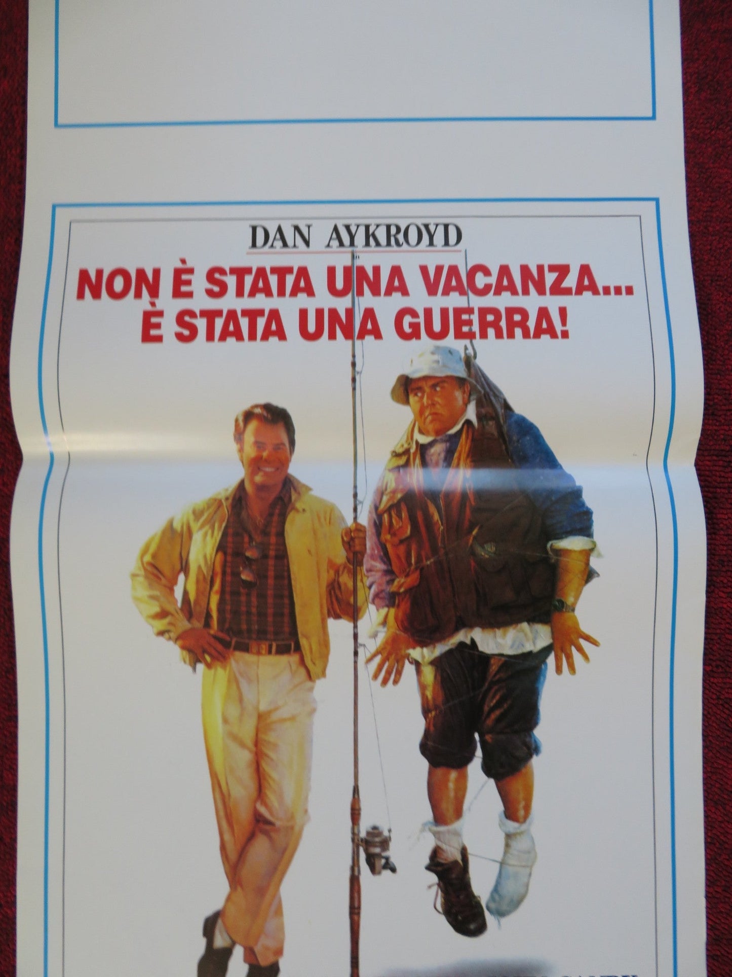 THE GREAT OUTDOORS ITALIAN LOCANDINA (27.5"x13") POSTER DAN AYKROYD CANDY 1989 Rendezvous Cinema Movie posters
