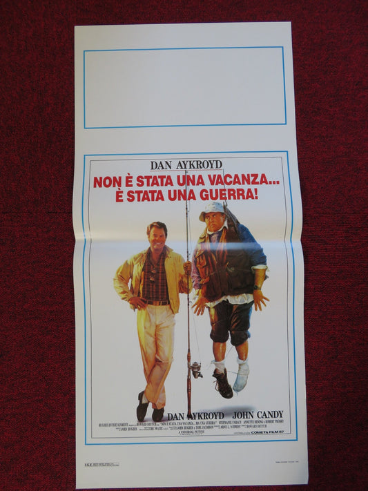 THE GREAT OUTDOORS ITALIAN LOCANDINA (27.5"x13") POSTER DAN AYKROYD CANDY 1989 Rendezvous Cinema Movie posters