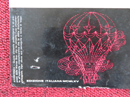 THE GREAT RACE - D ITALIAN FOTOBUSTA POSTER TONY CURTIS JACK LEMMON 1965 Rendezvous Cinema Movie posters