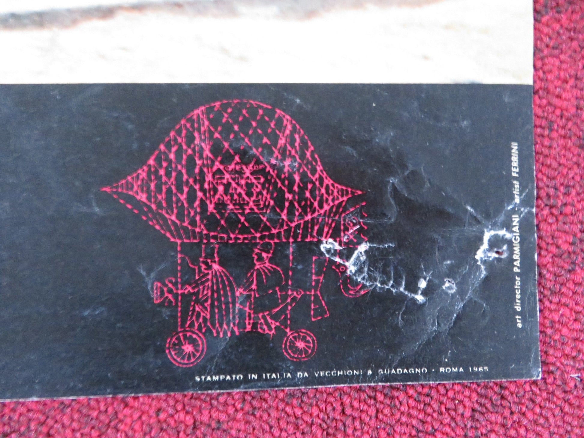 THE GREAT RACE - E ITALIAN FOTOBUSTA POSTER TONY CURTIS JACK LEMMON 1965 Rendezvous Cinema Movie posters