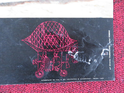 THE GREAT RACE - E ITALIAN FOTOBUSTA POSTER TONY CURTIS JACK LEMMON 1965 Rendezvous Cinema Movie posters