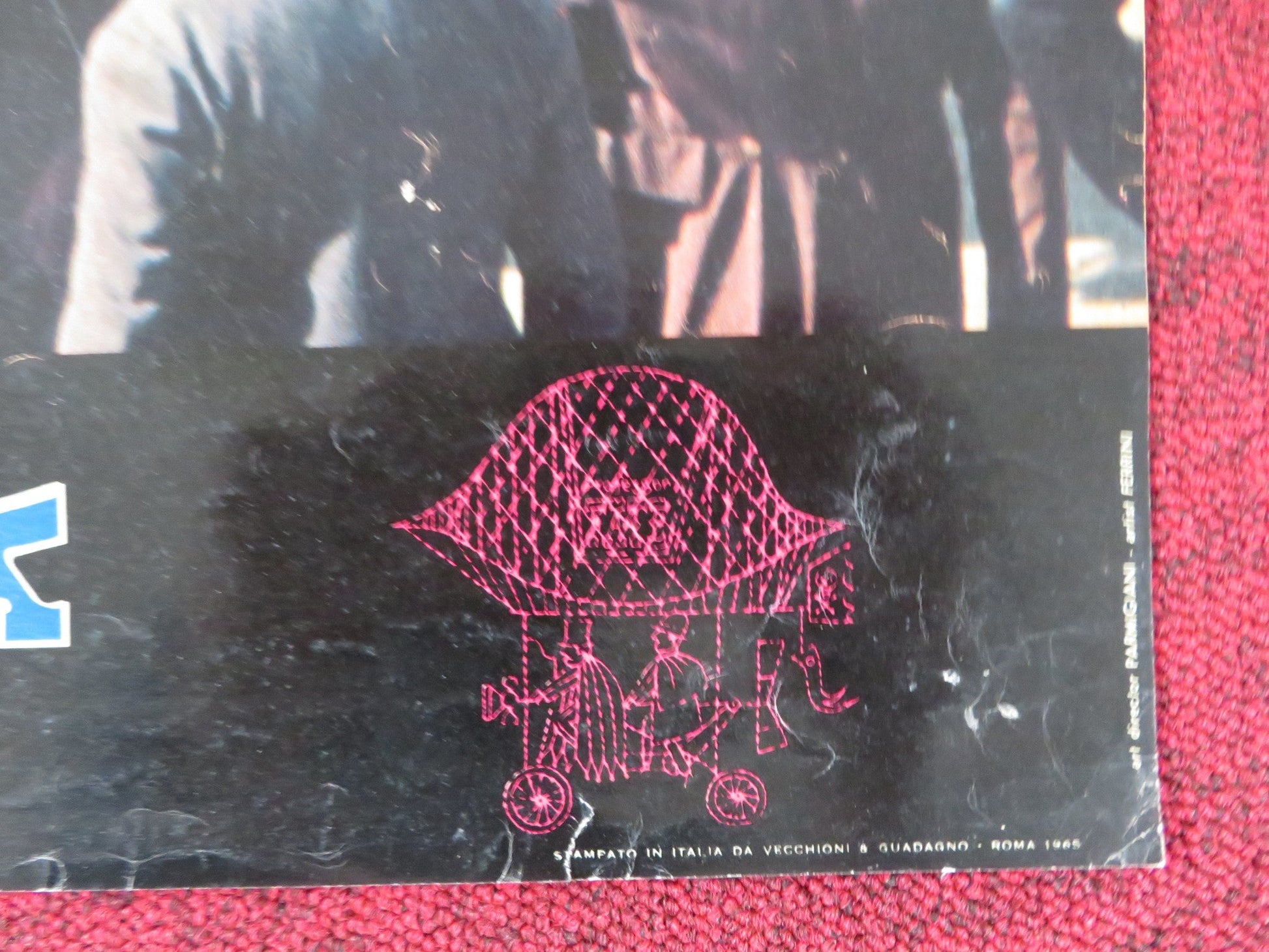 THE GREAT RACE - F ITALIAN FOTOBUSTA POSTER TONY CURTIS JACK LEMMON 1965 Rendezvous Cinema Movie posters