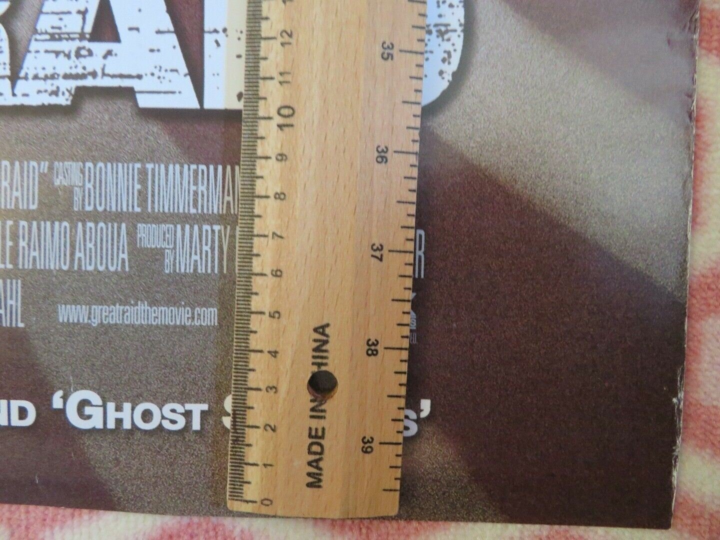 THE GREAT RAID US ROLLED POSTER BENJAMIN BRATT JAMES FRANCO 2005 - Rendezvous Cinema