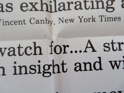 THE GREAT SANTINI FOLDED US ONE SHEET POSTER ROBERT DUVALL BLYTHE DANNER 1979 Movie posters