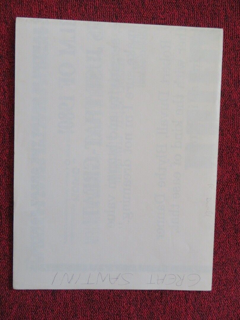 THE GREAT SANTINI FOLDED US ONE SHEET POSTER ROBERT DUVALL BLYTHE DANNER 1979 Movie posters