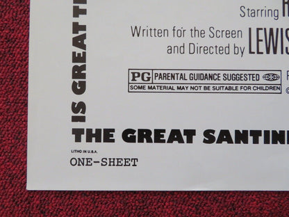 THE GREAT SANTINI FOLDED US ONE SHEET POSTER ROBERT DUVALL BLYTHE DANNER 1979 Movie posters