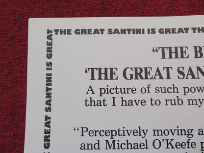 THE GREAT SANTINI FOLDED US ONE SHEET POSTER ROBERT DUVALL BLYTHE DANNER 1979 Movie posters