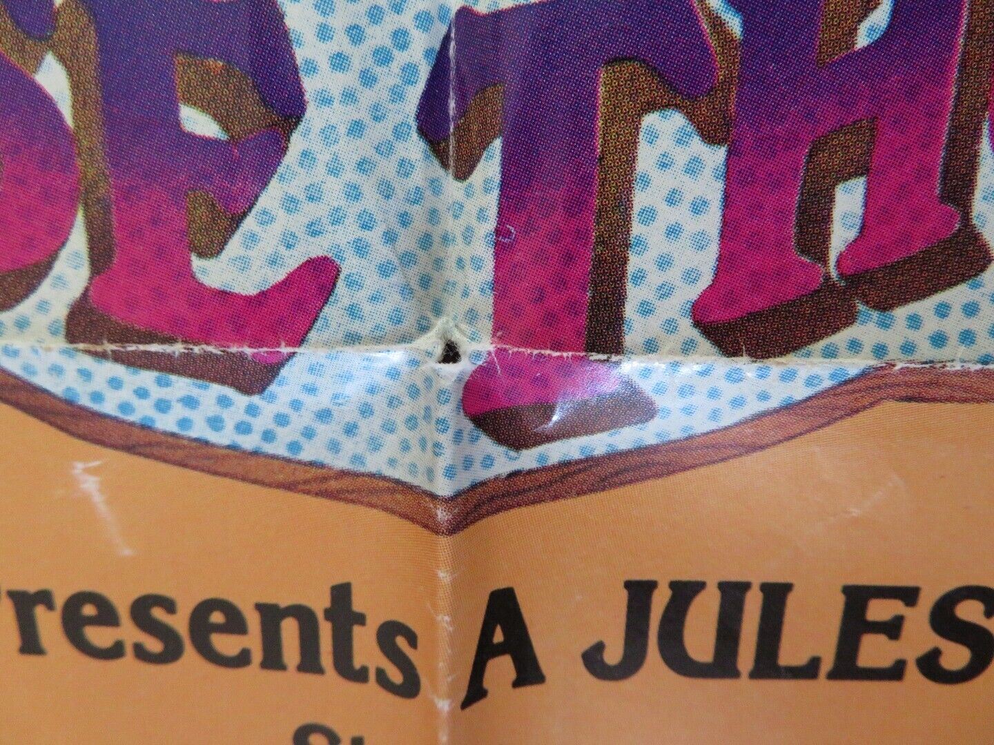 THE GREAT SCOUT AND CATHOUSE THURSDAY FOLDED US ONE SHEET POSTER OLIVER REED '76 Movie posters