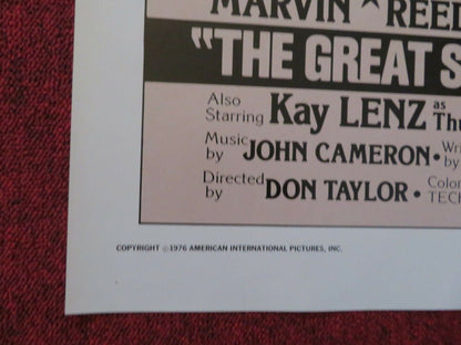 THE GREAT SCOUT & CATHOUSE THURSDAY STYLE B FOLDED US ONE SHEET POSTER 1976 Movie posters