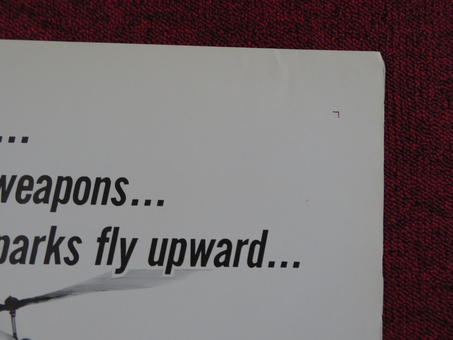 THE GREAT SPY CHASE FOLDED US ONE SHEET POSTER LINO VENTURA BERNARD BLAIR 1966 Rendezvous Cinema Movie posters