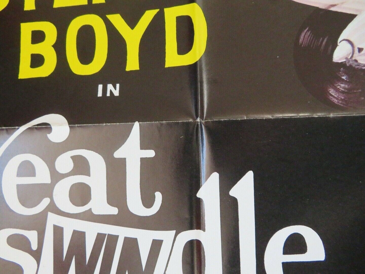 THE GREAT SWINDLE CRIME 1971 US ORIGINAL 1 SHEET POSTER S BOYD RETRO Movie posters