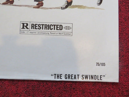 THE GREAT SWINDLE FOLDED US ONE SHEET POSTER MARISA MELL SYLVA KOSCINA 1975 Movie posters