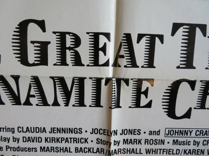 THE GREAT TEXAS DYNAMIRE CHASE US ONE SHEET POSTER TARA STROHMEIER 1976 Movie posters