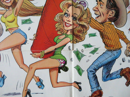 THE GREAT TEXAS DYNAMITE CHASE US ONE SHEET POSTER CLAUDIA JENNINGS Movie posters