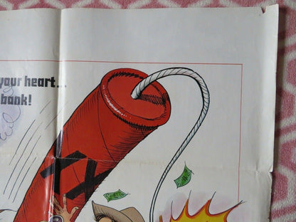 THE GREAT TEXAS DYNAMITE CHASE US ONE SHEET POSTER CLAUDIA JENNINGS Movie posters