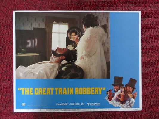 THE GREAT TRAIN ROBBERY - 2 US LOBBY CARD SEAN CONNERY LESLEY - ANNE DOWN 1979 Movie posters