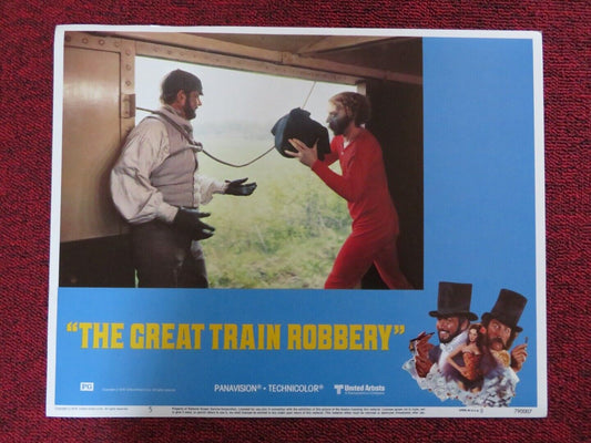 THE GREAT TRAIN ROBBERY - 5 US LOBBY CARD SEAN CONNERY DONALD SUTHERLAND 1979 Movie posters
