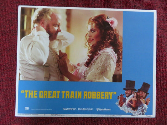THE GREAT TRAIN ROBBERY - 7 US LOBBY CARD MALCOLM TERRIS LESLEY - ANNE DOWN 1979 Movie posters