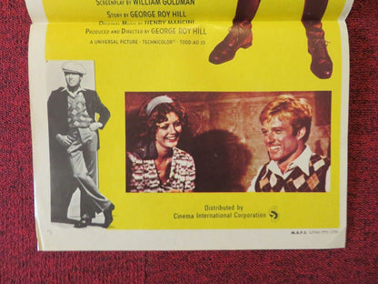 THE GREAT WALDO PEPPER FOLDED AUSTRALIAN DAYBILL POSTER ROBERT REDFORD 1975 Movie posters
