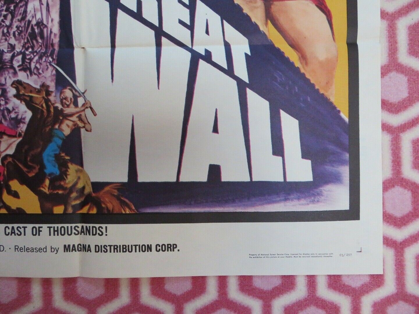 THE GREAT WALL US ONE SHEET POSTER MARSHALL NAIFY Movie posters