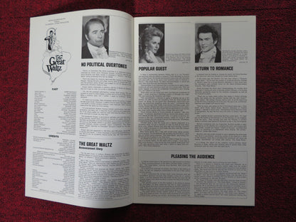 THE GREAT WALTZ - PRESSBOOK UNCUT MGM HORST BUCHHOLZ MARY COSTA 1972 Rendezvous Cinema Movie posters
