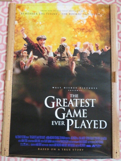 THE GREATEST GAME EVER PLAYED US ROLLED POSTER DISNEY BILL PAXTON 2005 Rendezvous Cinema Movie posters