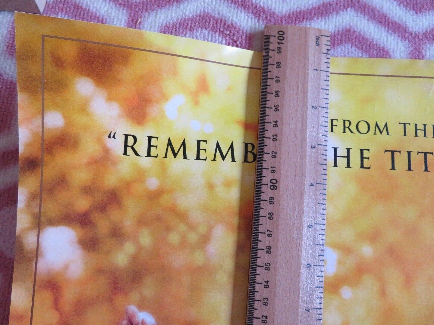 THE GREATEST GAME EVER PLAYED US ROLLED POSTER DISNEY BILL PAXTON 2005 Rendezvous Cinema Movie posters