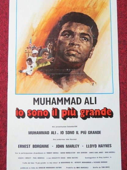 The Greatest ITALIAN LOCANDINA (27.5"x13") POSTER MUHAMMAD ALI 1977 Movie posters