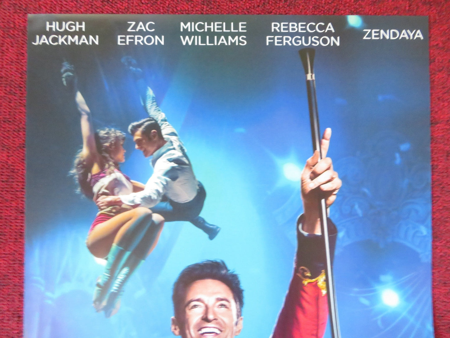 THE GREATEST SHOWMAN ITALIAN LOCANDINA POSTER HUGH JACKMAN ZAC EFRON 2017 Rendezvous Cinema Movie posters