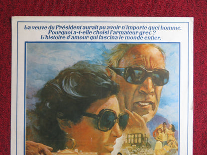 THE GREEK TYCOON FRENCH POSTER ANTHONY QUINN JACQUELINE BISSET 1987 Rendezvous Cinema Movie posters